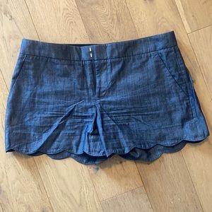Club Monaco Scalloped Shorts